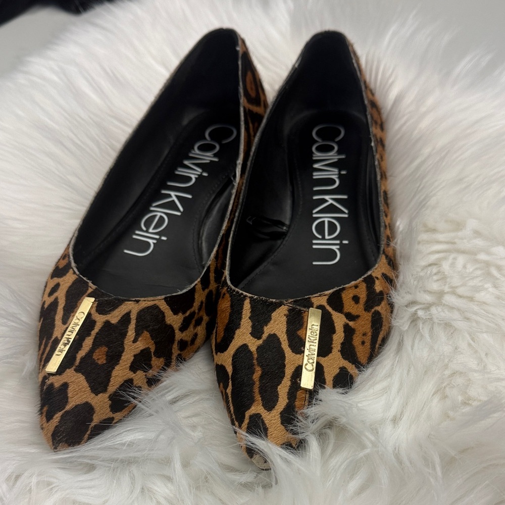 Calvin Klein Animal Print Women's Flats